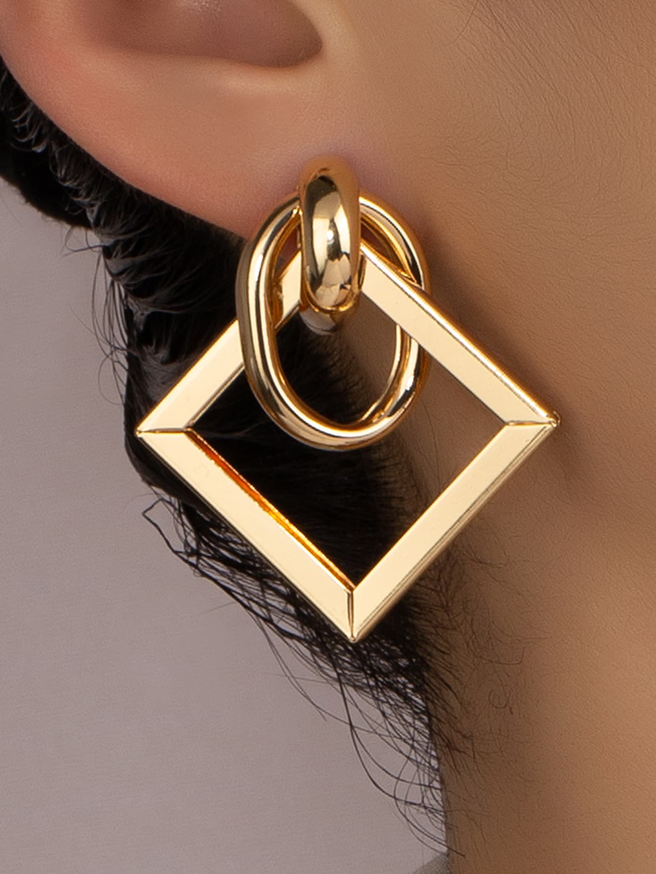 Geo Design Earrings - Seen Mai