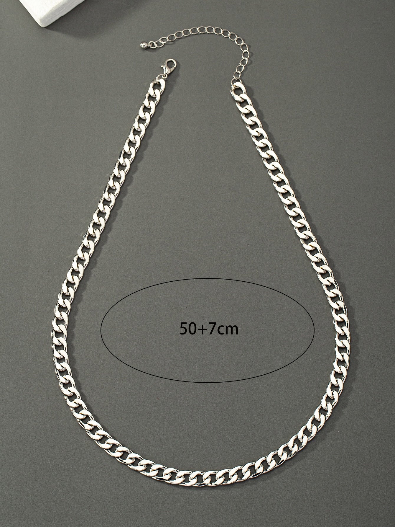 Fashionable and Popular Men Minimalist Chain Necklace Alloy for Jewelry Gift and for a Stylish Look - Seen Mai