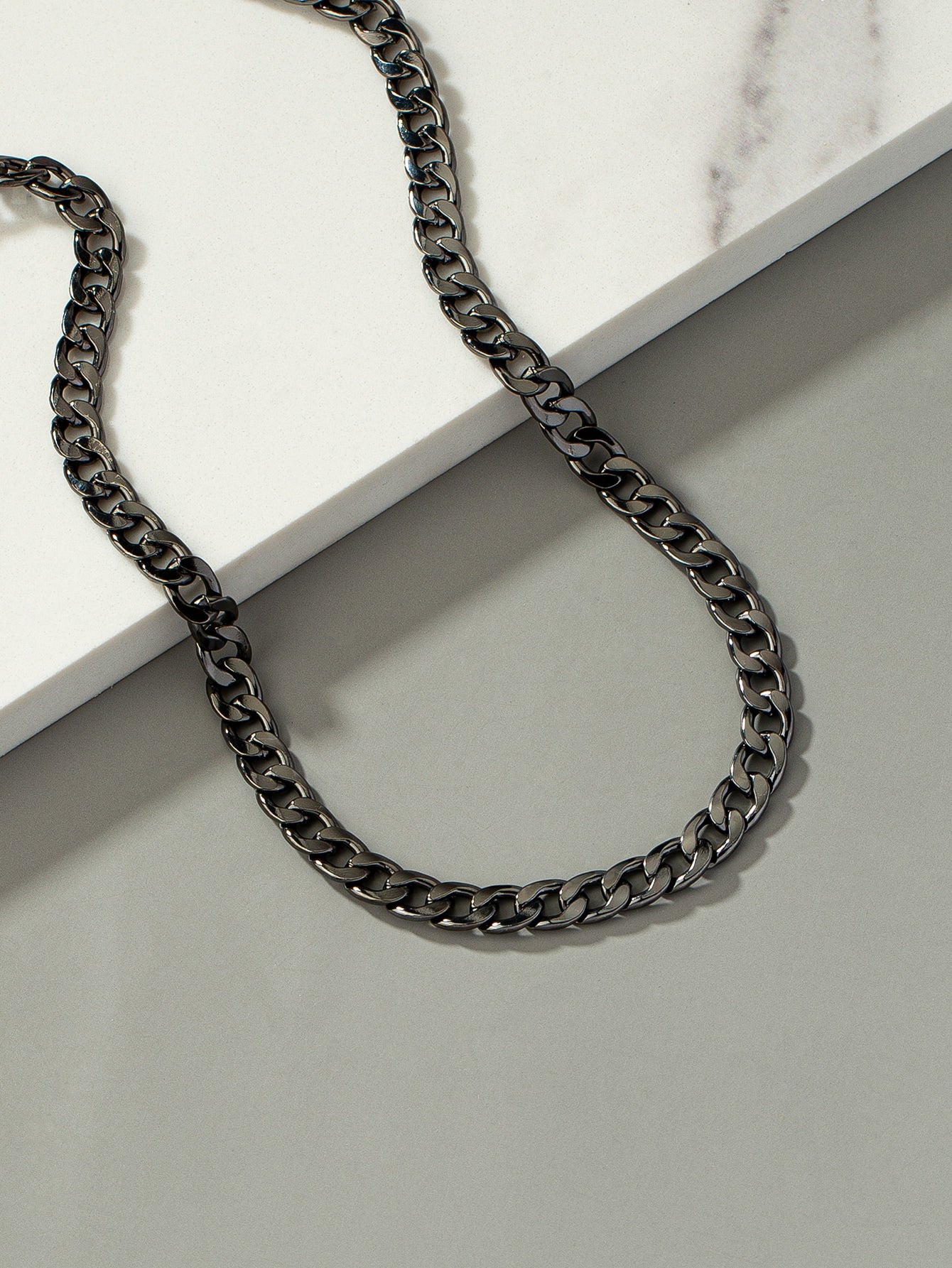 Fashionable and Popular Men Minimalist Chain Necklace Alloy for Jewelry Gift and for a Stylish Look - Seen Mai