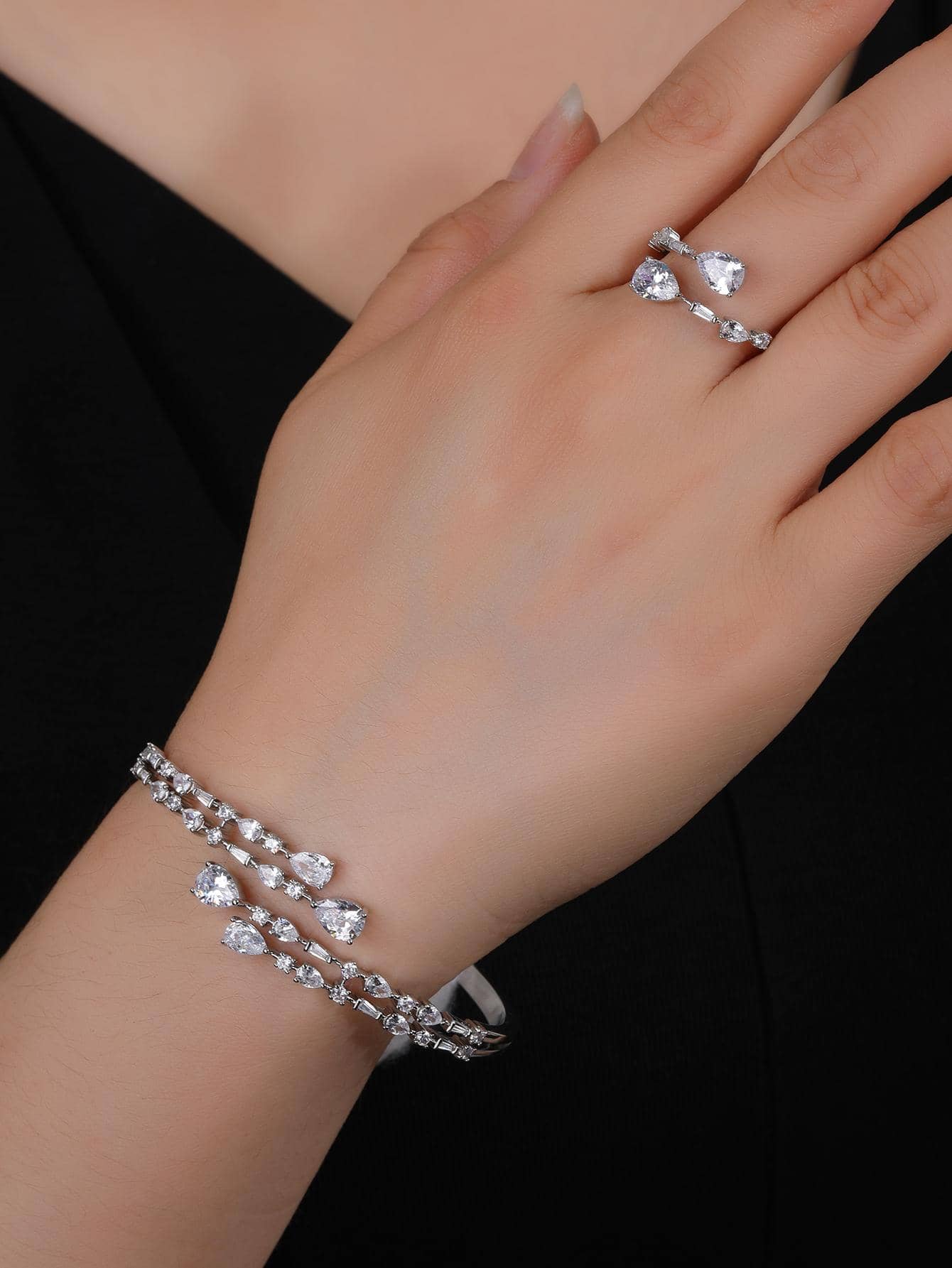 Bracelet Ring Two-Piece Jewelry Set