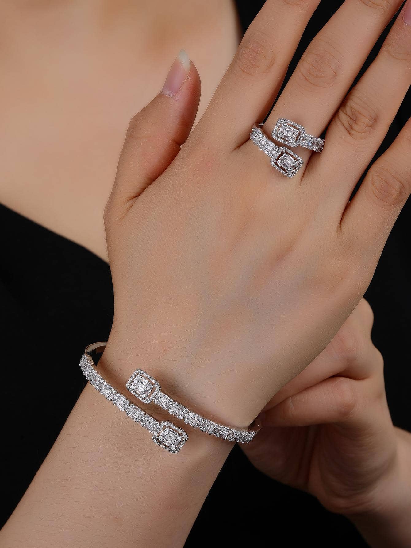 Bracelet Ring Set Jewelry