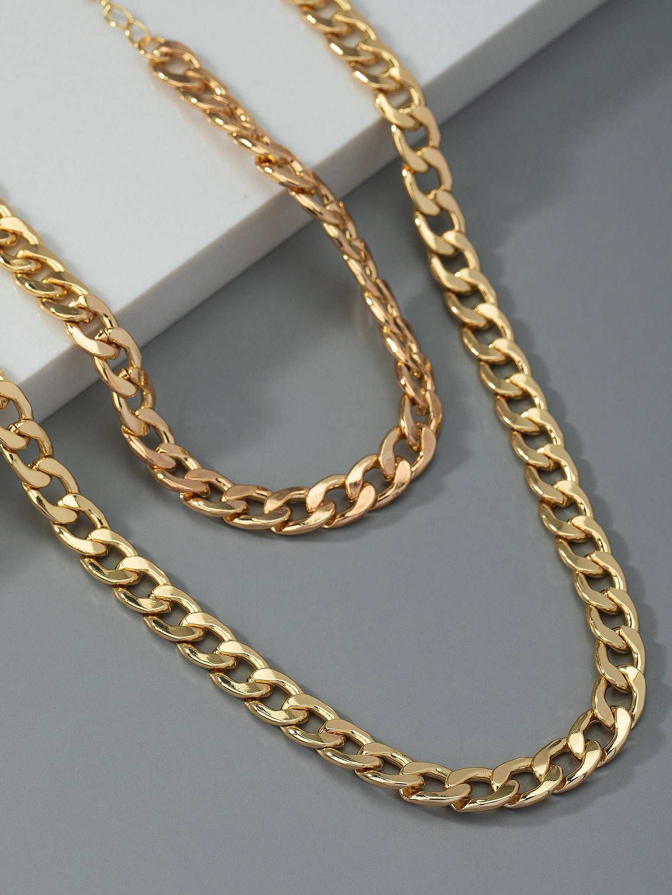 Fashionable and Popular Men Minimalist Chain Necklace Alloy for Jewelry Gift and for a Stylish Look - Seen Mai