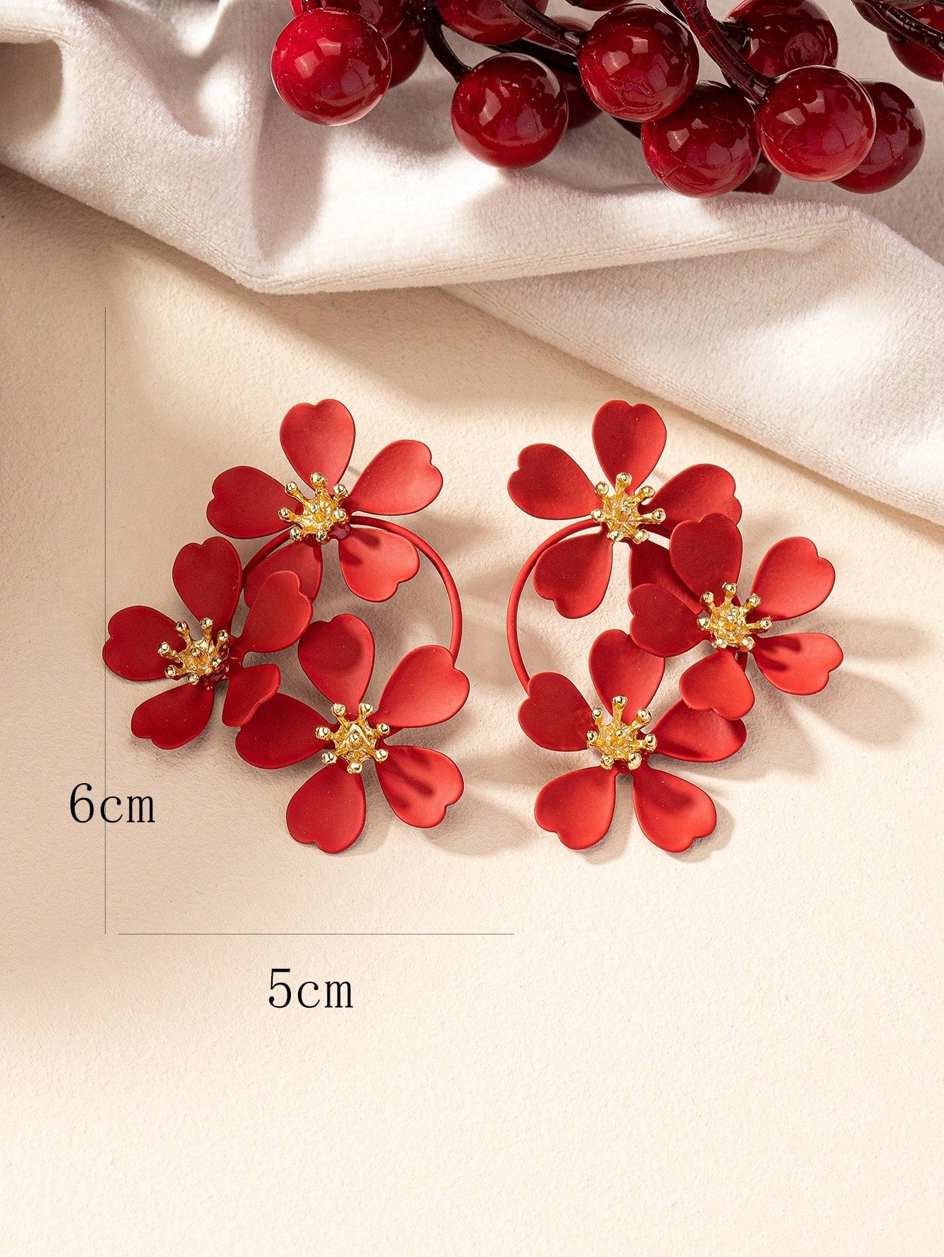 Flower Stud Earrings - Seen Mai