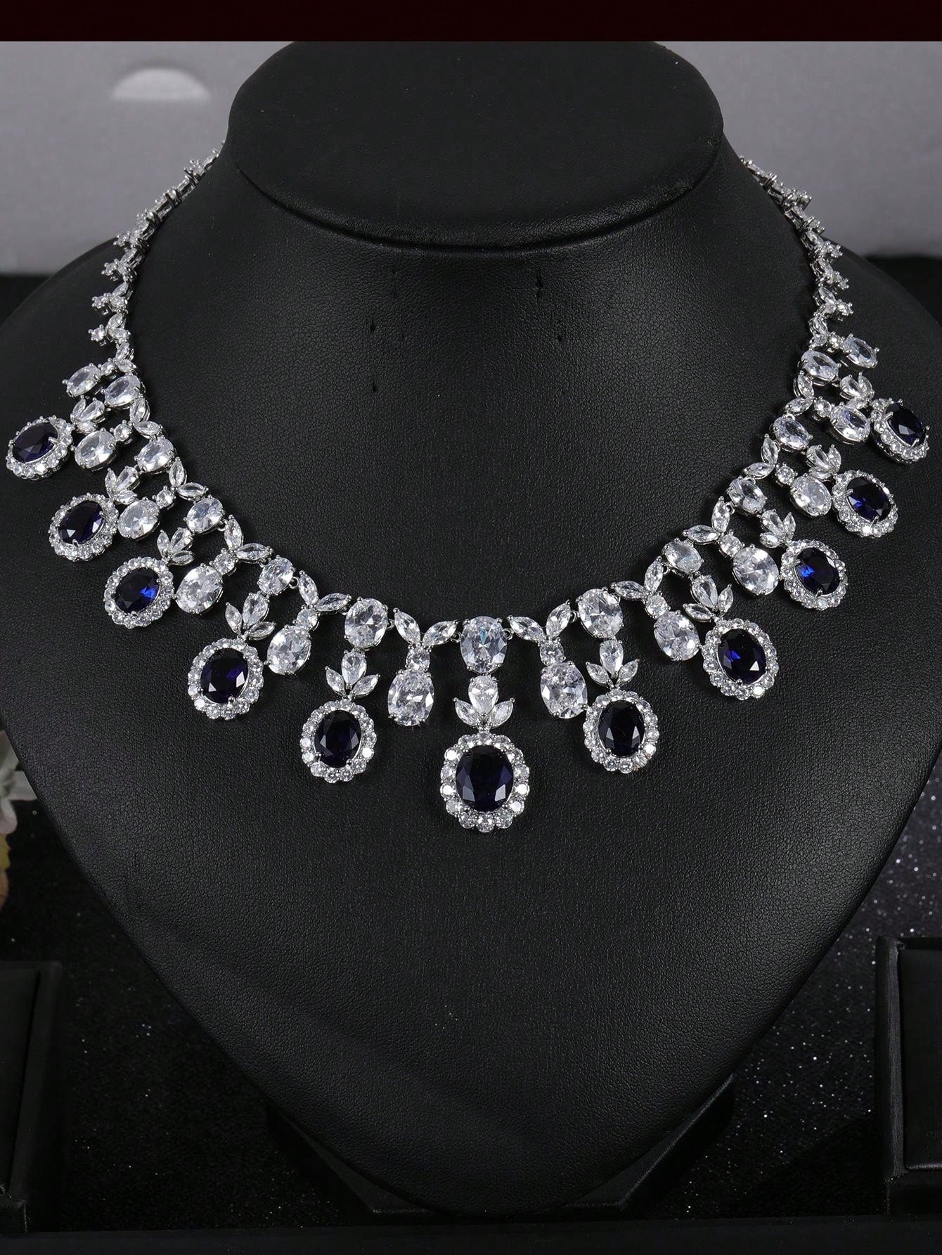 1set/5pcs European And American Luxurious Necklace