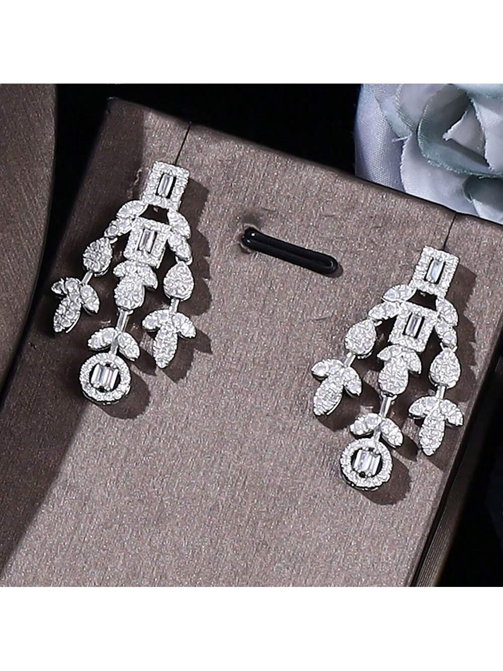 2024 New Dubai Nigeria Africa 4-Piece Set Women's Cubic Zirconia Jewelry Set Bridal Wedding Party Luxury CZ Crystal Jewelry Set - Seen Mai