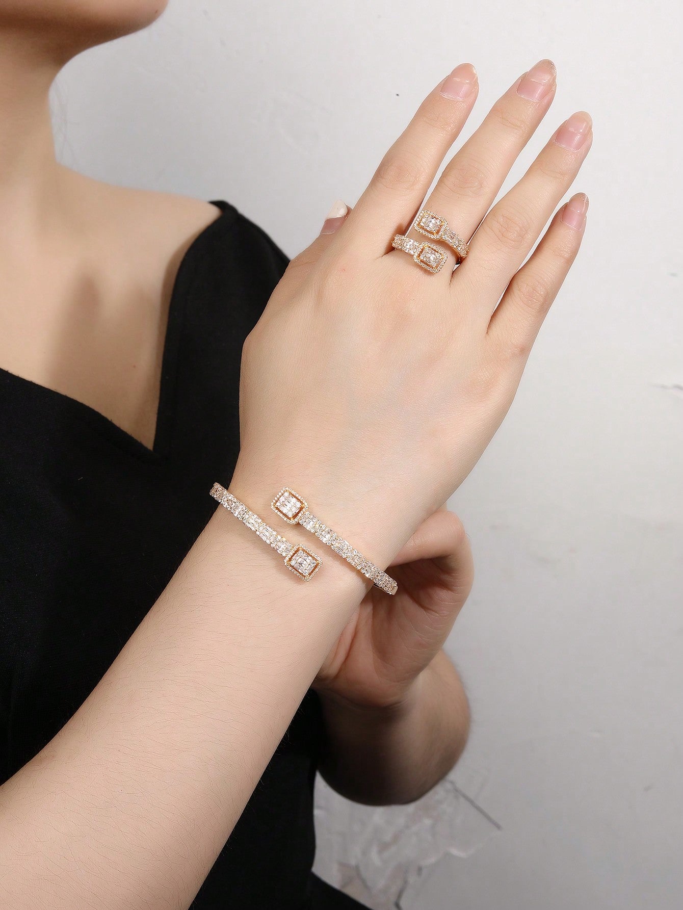 Bracelet Ring Set Jewelry