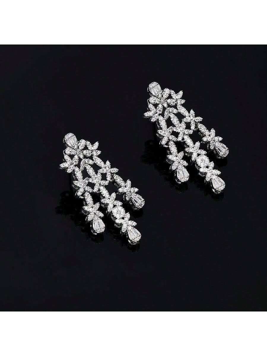 AAA Zirconia Wedding Luxury High Quality China Wholesale Bridal Accessories Jewelry Set - Seen Mai