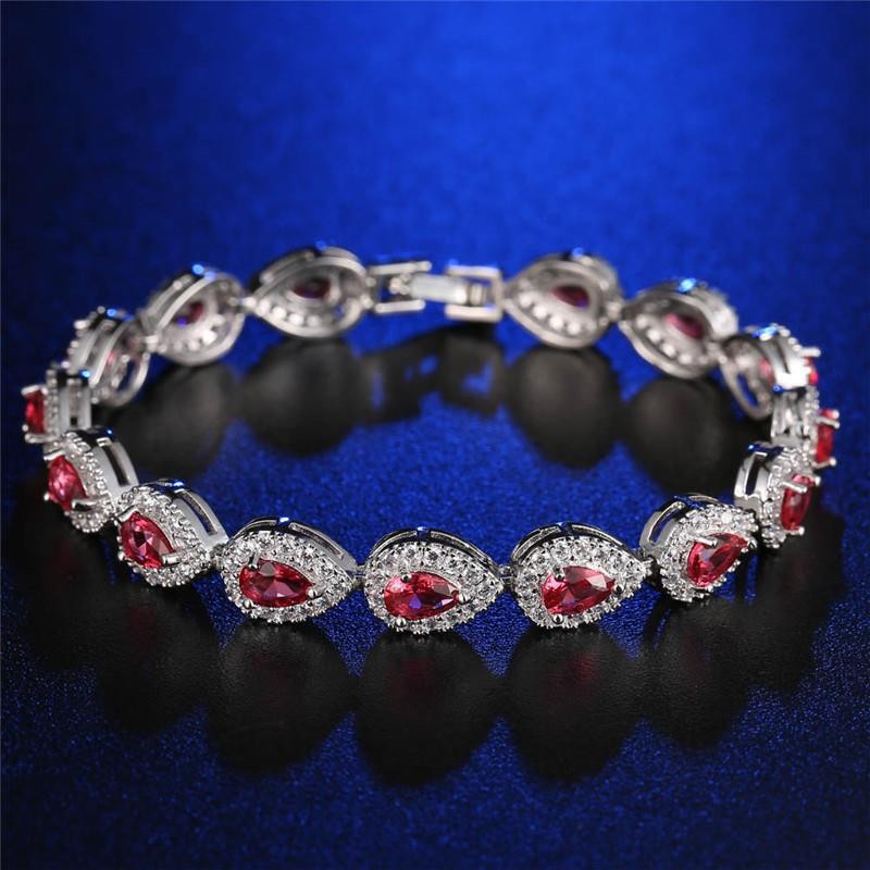 European and American cross-border personality geometric multi-element rhinestone set bracelet retro simple copper bracelet hand jewelry