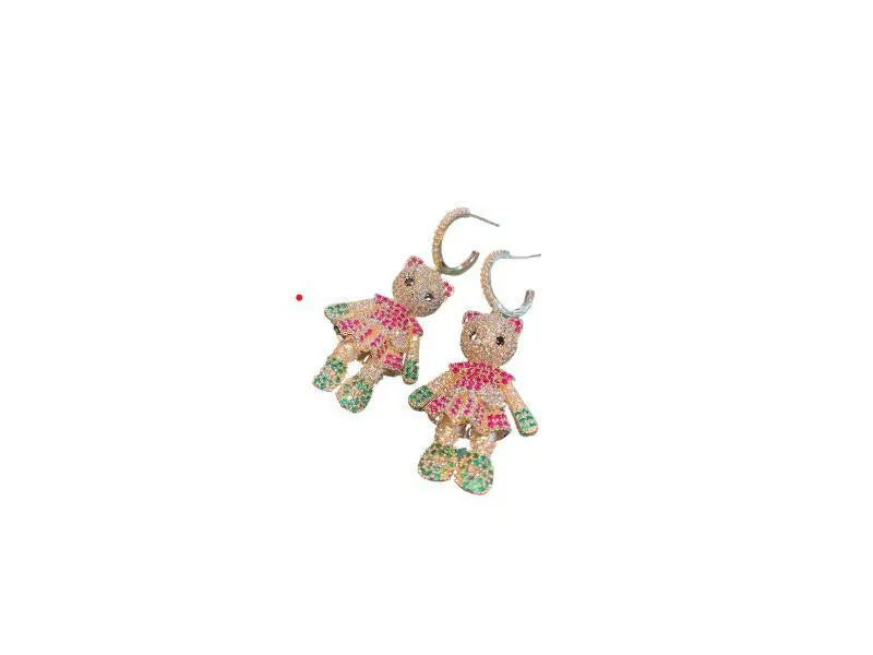 Bilincolor  Cat Earrings for Women