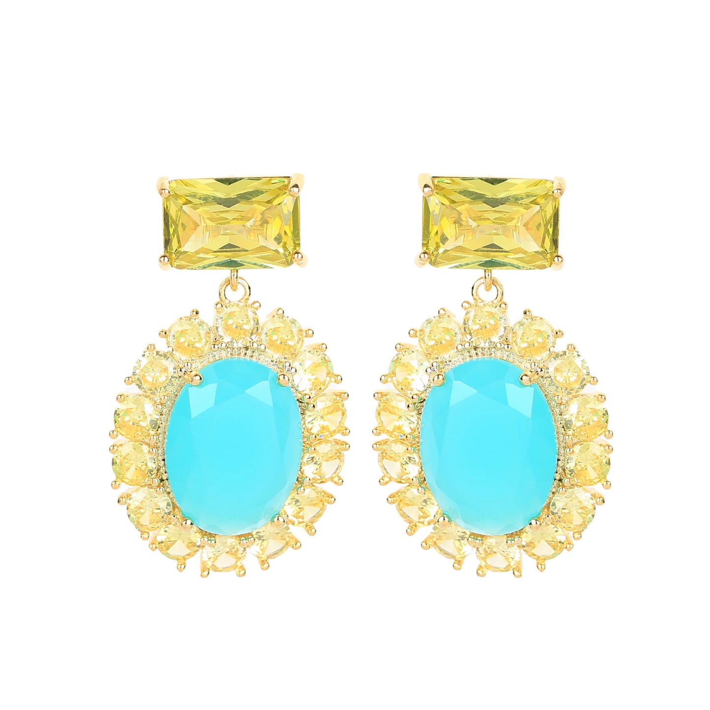 Light Luxury Lashion Elegant Temperament Earrings for Wedding  or  Party