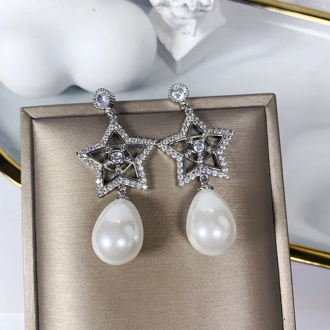 Bilincolor   Pearl Earrings For Women