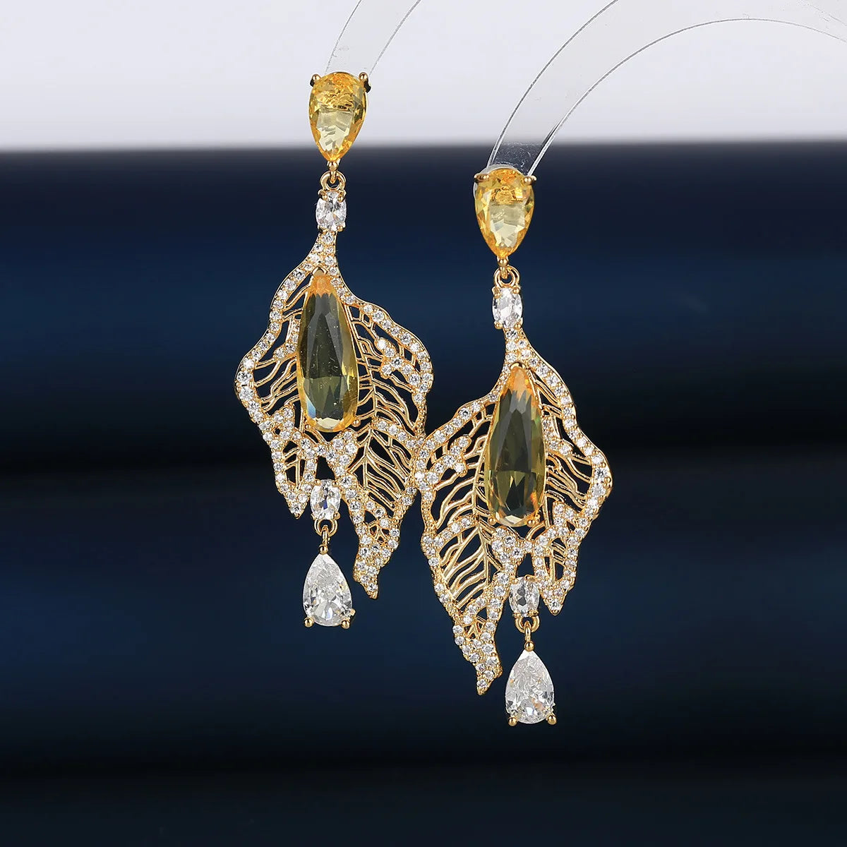 Luxury Water Drop Zircon  Earrings  For Women or Girls  Chrismas' Gift