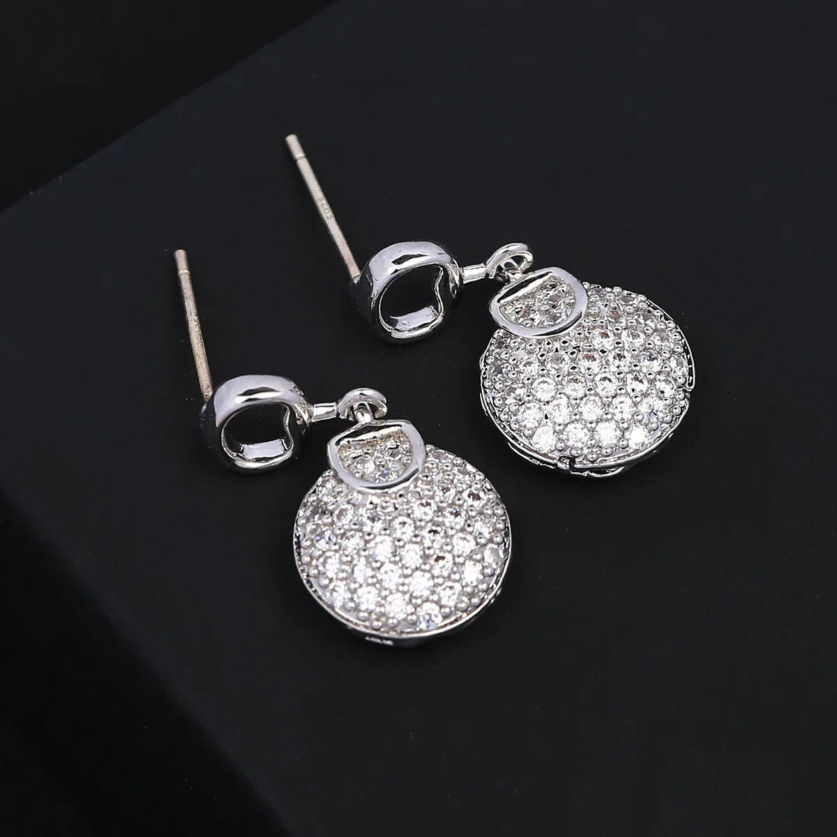 Bilincolor Luxury  Advanced Design Woven Bag Earrings