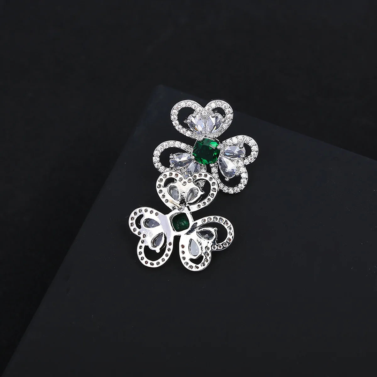 Luxury Zircon Earrings  For Women or Girls  Chrismas' Gift