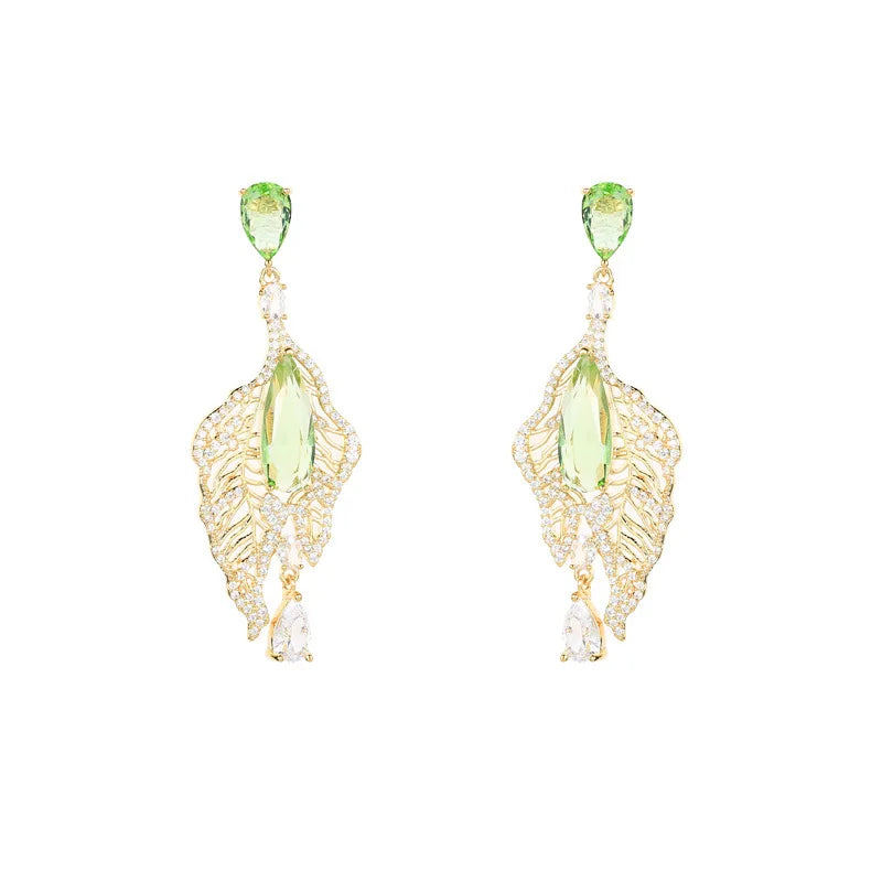 Luxury Water Drop Zircon  Earrings  For Women or Girls  Chrismas' Gift